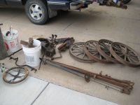 photo of parts of 1915 Ford Model T